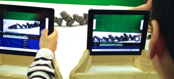 students use the app