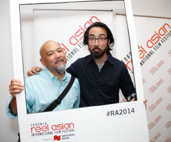 With Randall Okita at Reel Asian's TIFF 2014 event! (photo by Jessie Lau)