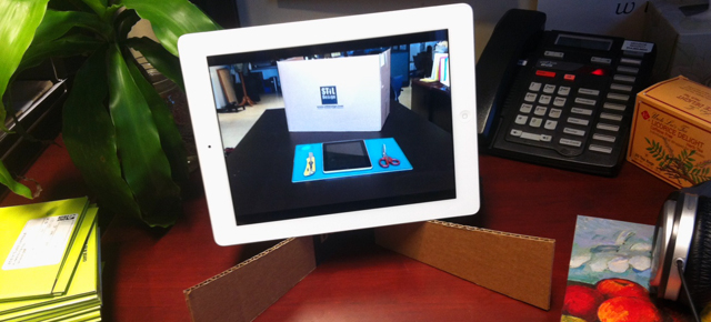 How to make a cardboard tripod for your iPad