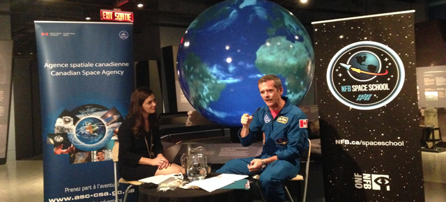 Blast Off! Connecting Students with Chris Hadfield in an Exciting Virtual Classroom