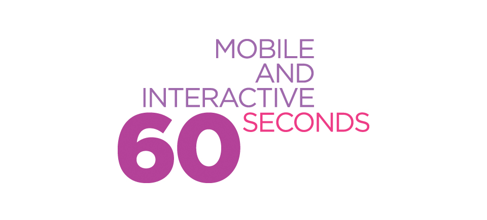 Meet the Winners of the Mobile and Interactive 60 Seconds Project!