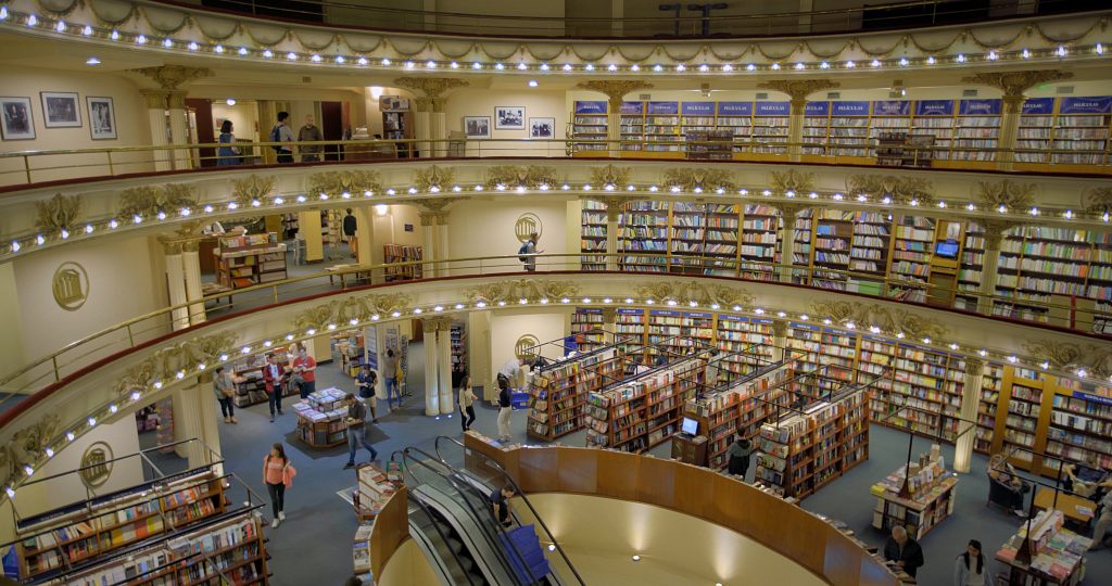 The El Ateneo Grand Splendid bookshop in Buenos Aires, Argentina.