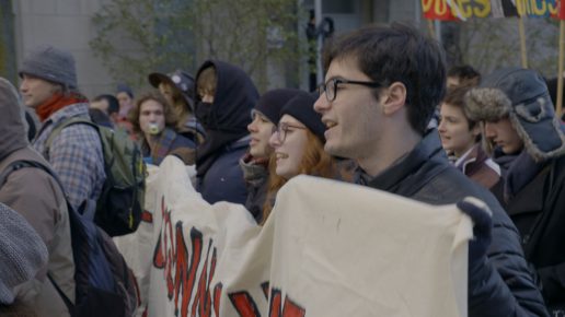 Students protest Maisonneuve